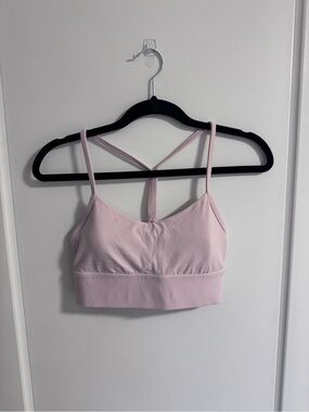 Lululemon Light Pink Sports Bra